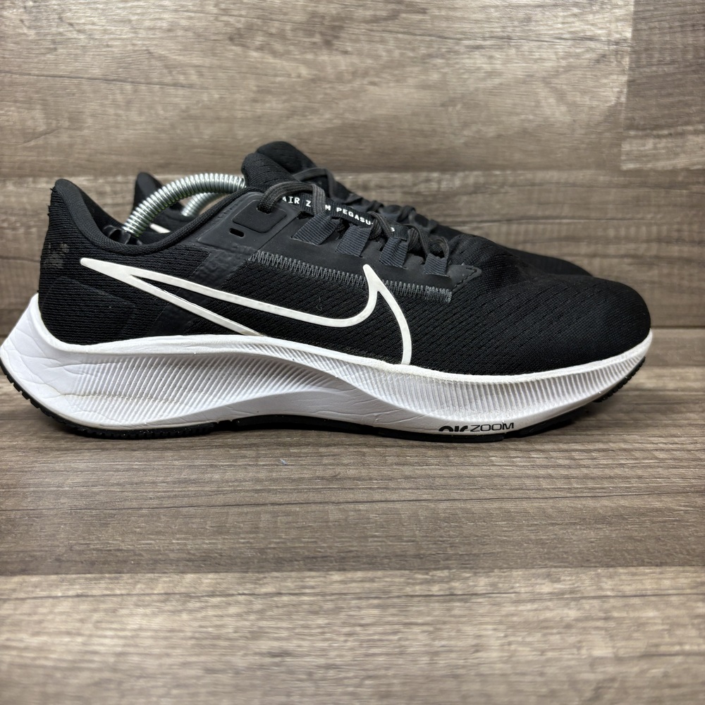Nike Air Zoom Pegasus 38 Black Womens US Size 8.5 CW7358-002 Running Shoes